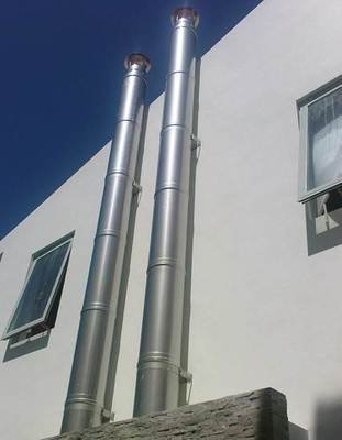 購買預(yù)制雙層不銹鋼煙囪，外壁保溫效果好