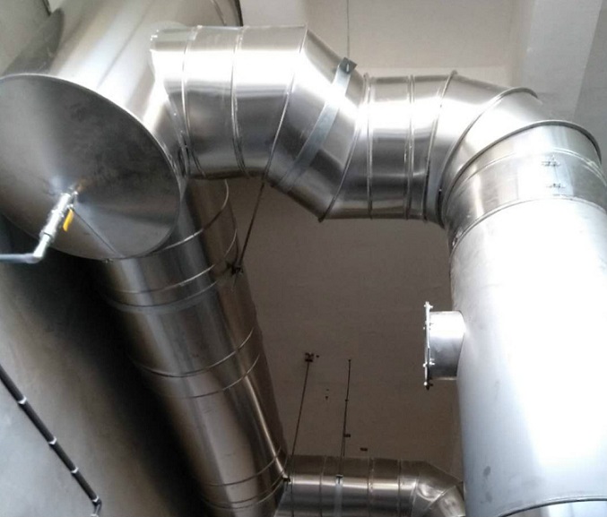 不銹鋼煙囪每個部件是一體的嗎？-陜西藍旭